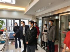 长沙市生态环境局局长带队指导调研沃邦环保复